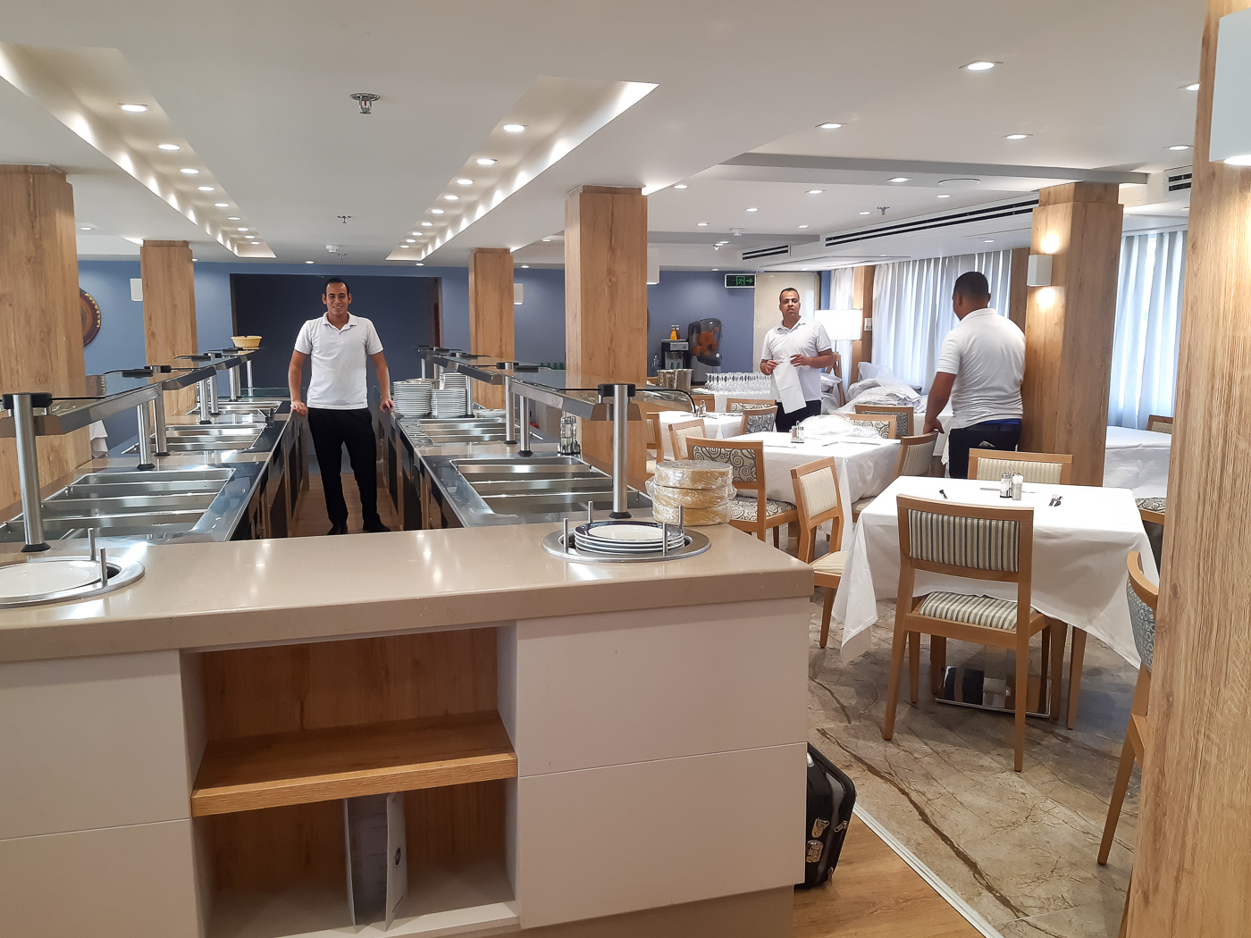 Restaurant mit Buffetbereich