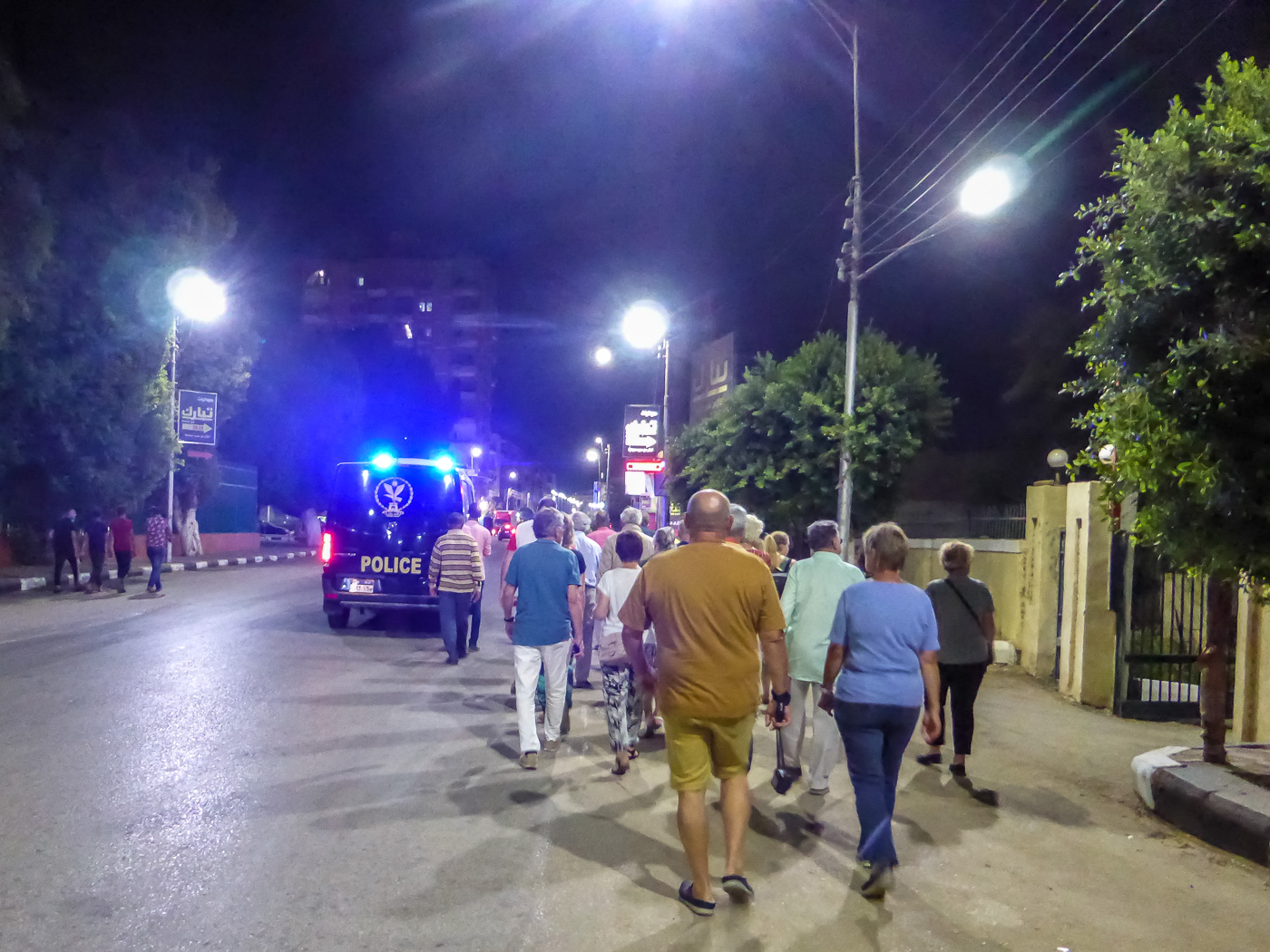 Abendspaziergang durch die Stadt Sohag