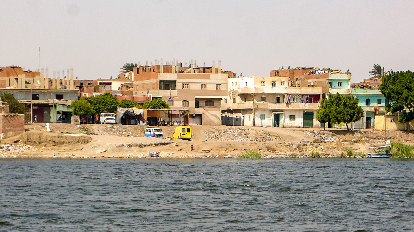 Der Nil ist die Hauptschlagader Ägyptens.