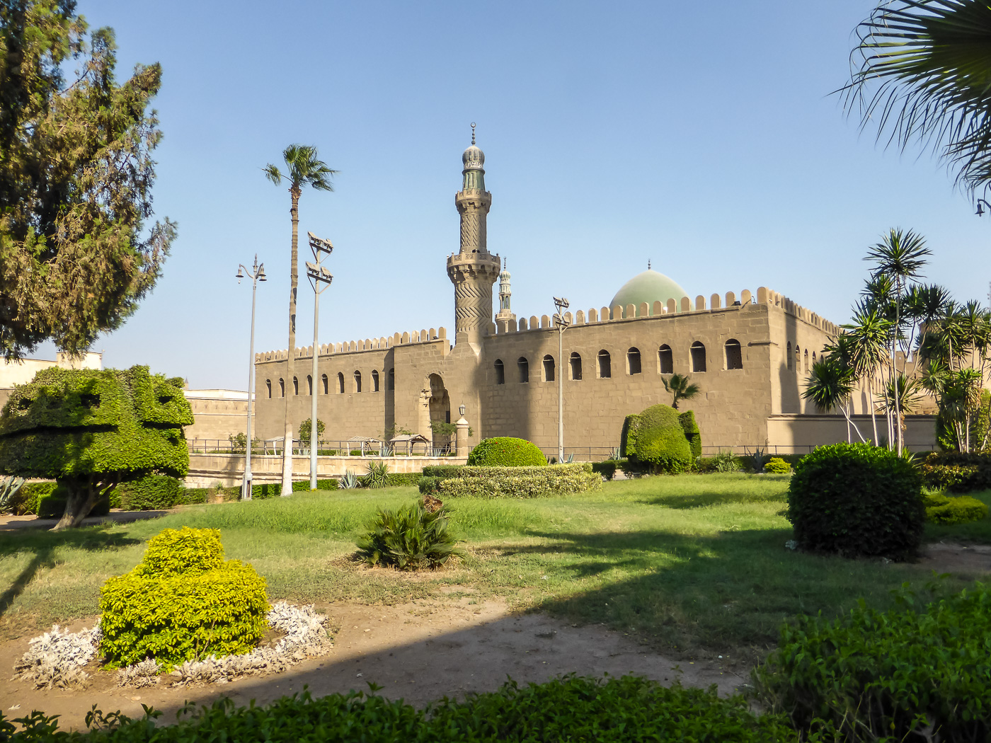 Die Nasir Muhammad Ibn Qalawun Moschee (Freitags-Moschee) aus dem 14. Jahrhundert