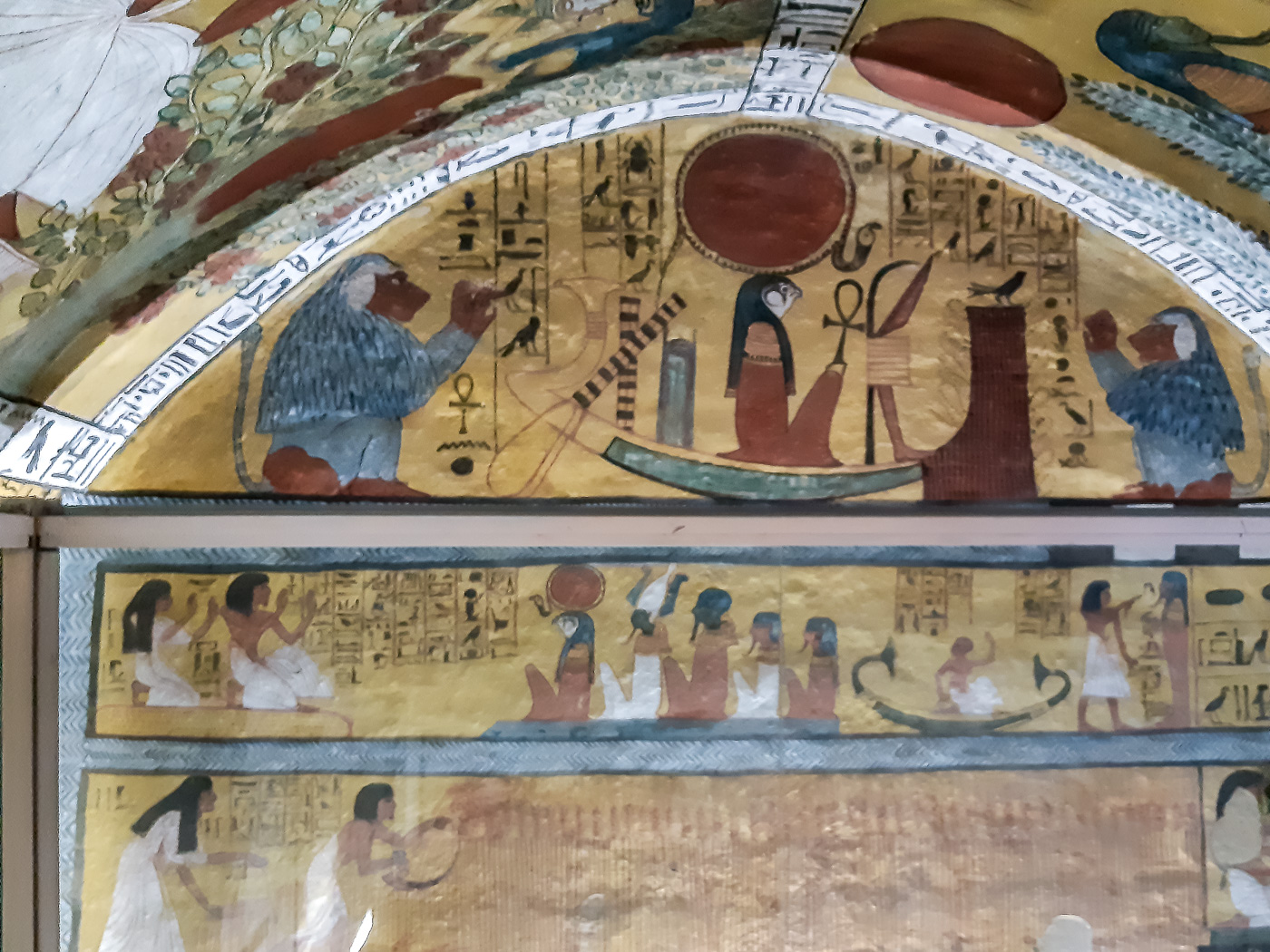 Die schönen Seiten des Lebens, die dem Pharao nach seinem Tod erhalten bleiben sollten...