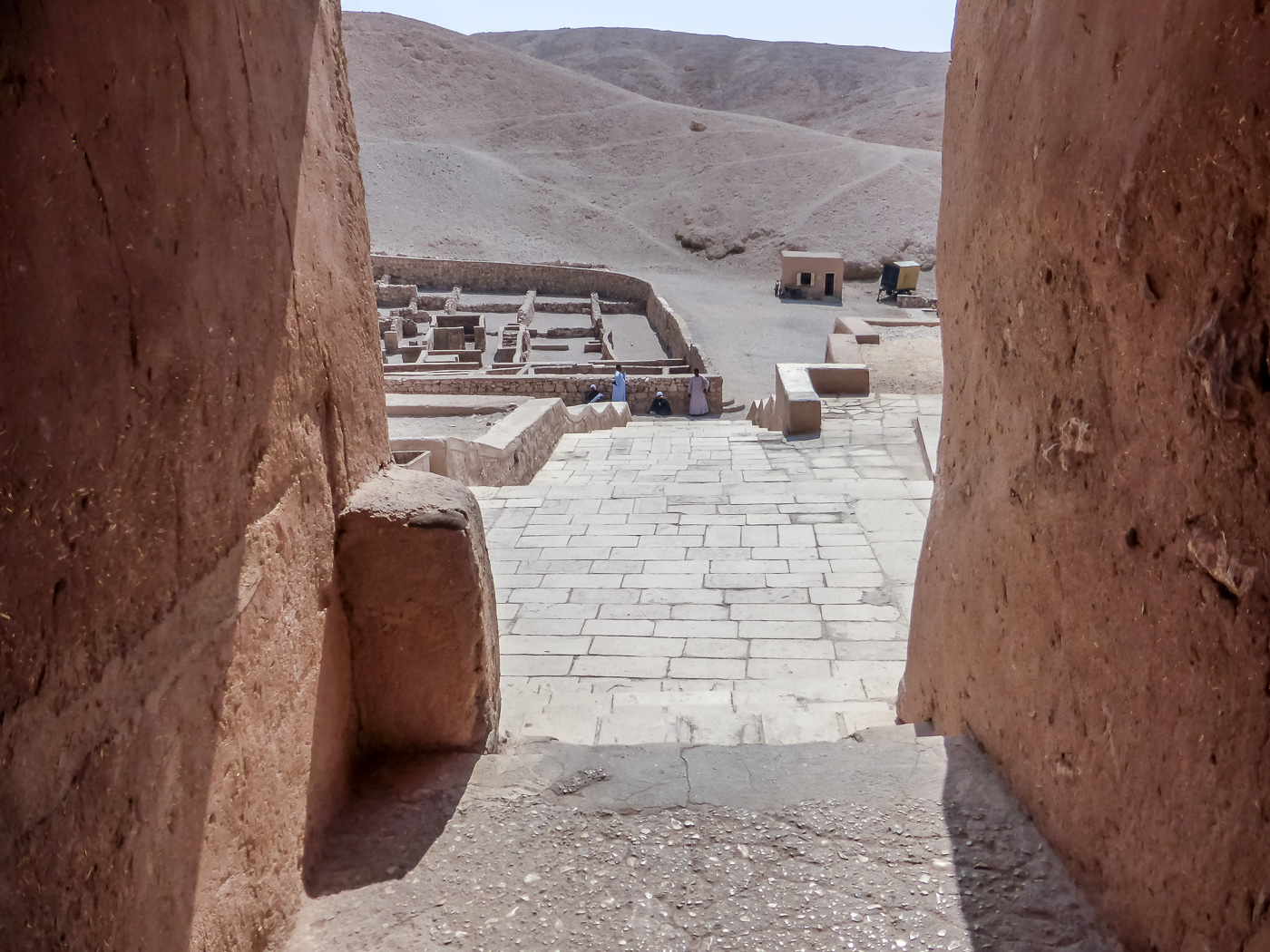 Blick auf Deir el-Medina