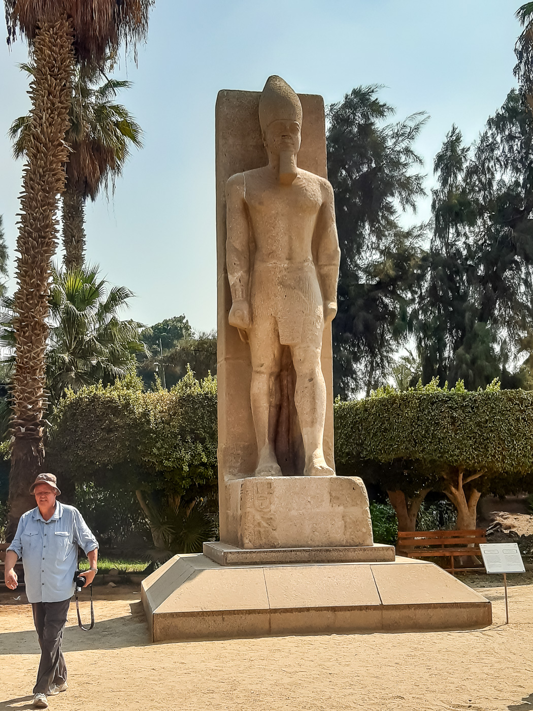 Statue von Ramses II., der im 12. Jahrhundert v. Chr. 66 Jahre lang regierte.