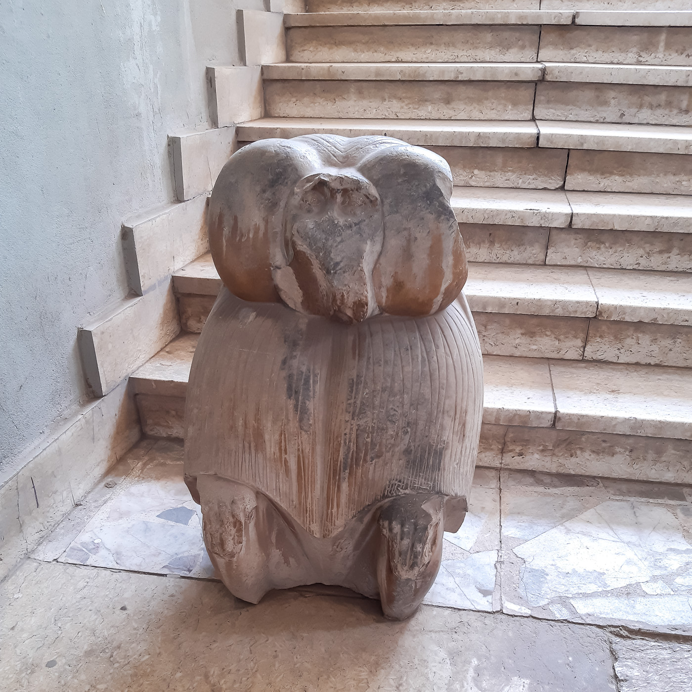 Der Pavian galt den alten Ägyptern als heiliges Tier.